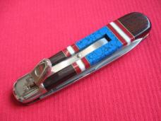 Special Vintage Custom German Boker 712 Leverlock Knife 