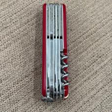 Victorinox Swiss Army Multi-Tool, Huntsman Pocket Knife - Red 1.3713 Camp (158)