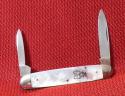  VINTAGE H. BOKER & CO. SOLINGEN 1919-1932 EQUALEND ETCHED KING CUTTER ON BLADE ENGRAVED PEARL 