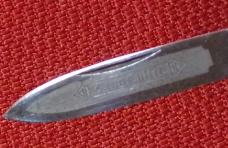  VINTAGE H. BOKER & CO. SOLINGEN 1919-1932 EQUALEND ETCHED KING CUTTER ON BLADE ENGRAVED PEARL 