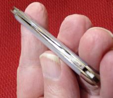  VINTAGE H. BOKER & CO. SOLINGEN 1919-1932 EQUALEND ETCHED KING CUTTER ON BLADE ENGRAVED PEARL 