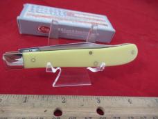 Case XX 2018 Yellow Delrin Handle Farmers Pattern # 31048 SS
