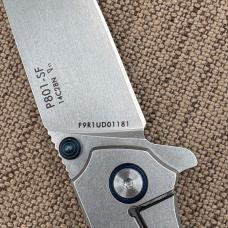 Ruike P128-SF Knife 3Cr14N Handle 14C28N Plain Edge Flipper Pocket Knife (163)