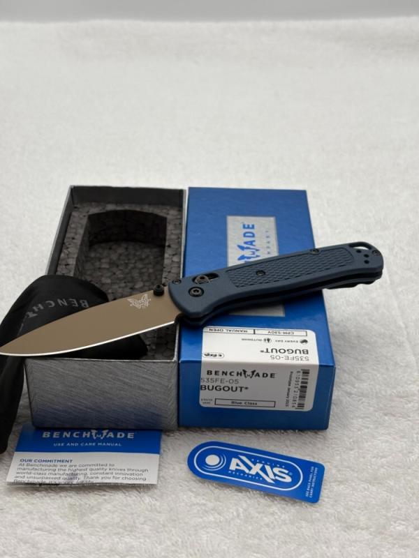 Benchmade Prototype 535FE-05 Bugout New In Box Made In USA