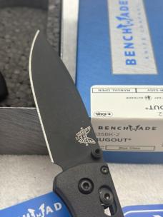Benchmade Prototype 535BK-2 Bugout New In Box Made In USA