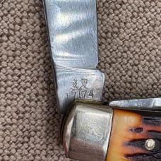 1975 Boker Great American Story Knives 1774 “Liberty “ Stockman Knife (230B)