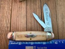 Maher and Grosh by Great Eastern Cutlery 35 Cigar Jack Smooth Appaloosa Bone 