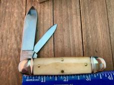 Maher and Grosh by Great Eastern Cutlery 35 Cigar Jack Smooth Appaloosa Bone 