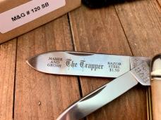 Maher and Grosh by Great Eastern Cutlery 35 Cigar Jack Smooth Appaloosa Bone 