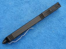 New 10.5" Dagger Blade OTF T6-6061 Black handles with carbon fiber insert II