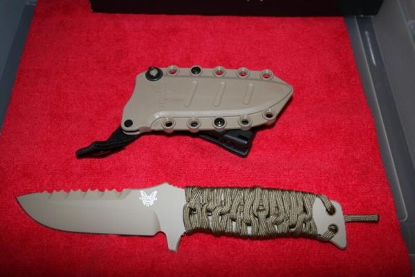 Benchmade Fixed Blade Knife Adamas Sand Color NIB