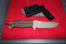 Benchmade Fixed Blade Knife Adamas Sand Color NIB