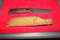 Benchmade Knife Saddle Mountain Skinner CPM S30V Leather sheath 15001-2