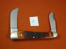 Titusville Cutlery Catalina Wine Jigged Bone Rooster Comb Farmer Knife 1 of 70 COA USA Made 2024