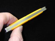 Great Eastern Cutlery GEC Yellow Linen Micarta Yellow Dog Whittler Knife NIT USA Made 380225