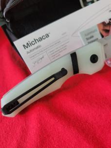 NEW! CRKT Michaca Automatic Hidden Scale Release