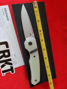 NEW! CRKT Michaca Automatic Hidden Scale Release