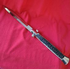 Monster AGA Campolin Switchblade ~ 17 1/2 inch Sambar Stag