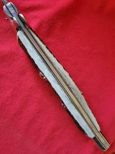 Monster AGA Campolin Switchblade ~ 17 1/2 inch Sambar Stag