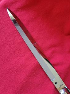 Monster AGA Campolin Switchblade ~ 17 1/2 inch Sambar Stag
