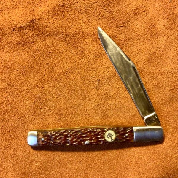 Vintage Boker USA Single Blade Jack Knife