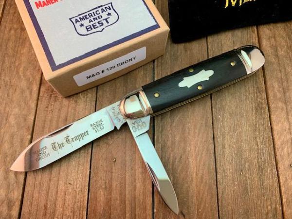 Maher and Grosh by Great Eastern Cutlery Cigar Jack Ebony Maher and Grosh by Great Eastern Cutlery Cigar Jack Ebony