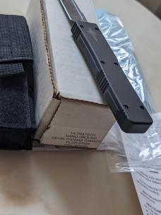 Rare Microtech Marfione Ultratech Devin Thomas Damascus 
