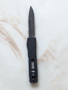 Rare Microtech Marfione Ultratech Devin Thomas Damascus 