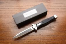 AGA Campolin Zero Leverlock Automatic Knife (8.625" Overall / 3.75" Polished Blade)
