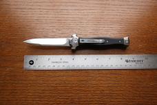 AGA Campolin Zero Leverlock Automatic Knife (8.625" Overall / 3.75" Polished Blade)