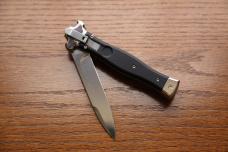 AGA Campolin Zero Leverlock Automatic Knife (8.625" Overall / 3.75" Polished Blade)