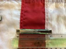 Case xx 2001 GunStock Knife (6215) w/ Peacock Appaloosa Bone Handles -NOS