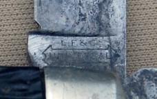Rare Official BSA Scout Knife Landers Frary Clark (LFC) 2-Blade 1931-1933 (005)