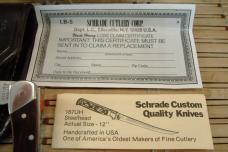 SCHRADE UNCLE HENRY LB3 LOCKBACK POCKET MINT KNIFE WITH MINT BOX & PAPERS FOR AN ORIGINAL LB5 KNIFE 
