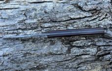 JOHAN ELLIS CUSTOM LION DAMASTEEL PAPER MICARTA FRAME WITH GIRAFFE INLAYS 