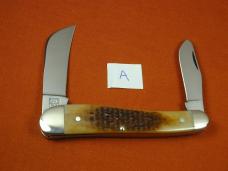 Titusville Cutlery Iron Furnace Jigged Bone Rooster Comb Farmer Knife 1 of 70 COA USA Made 2024