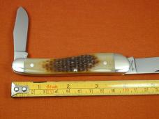 Titusville Cutlery Iron Furnace Jigged Bone Rooster Comb Farmer Knife 1 of 70 COA USA Made 2024