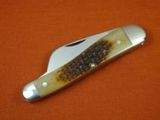 Titusville Cutlery Iron Furnace Jigged Bone Rooster Comb Farmer Knife 1 of 70 COA USA Made 2024