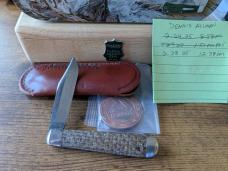 Northwoods Burlap Micarta Lincoln Jack