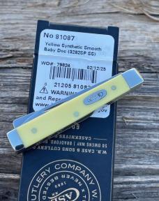 CASE XX ** 2025 SMOOTH YELLOW SYNTHETIC BABY DOC