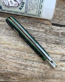 GEC NORTHFIELD ** 933124 WINTERGREEN JIGGED BONE RAMS FOOT CCC CLUB KNIFE (ONLY 30 MADE)