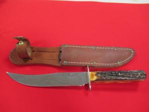 Case XX Stag Handle Fixed Blade Made for the NKCA