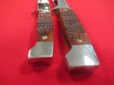 Two Case XX 1998 Red Bone Fixed Blades One Is Pattern # 678-3 1/2  the other one 647-5