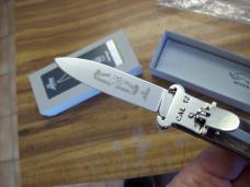 Hubertus Knife Shellpuller Patronenzieher Solingen Germany Big Horn Edition Size 11 UNUSED NIB.