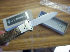 Hubertus Knife Shellpuller Patronenzieher Solingen Germany Big Horn Edition Size 11 UNUSED NIB.