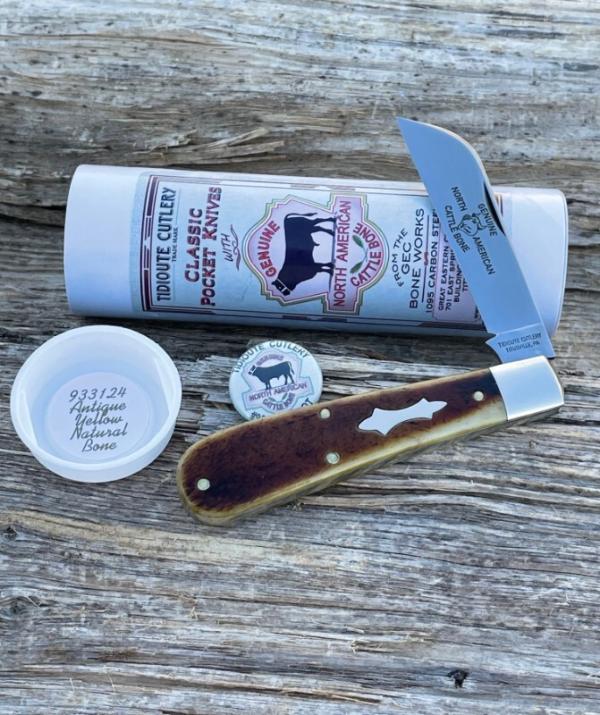 GEC TIDIOUTE ** 933124 ANTIQUE YELLOW NATURAL BONE RAMS FOOT GEC TIDIOUTE ** 933124 ANTIQUE YELLOW NATURAL BONE RAMS FOOT