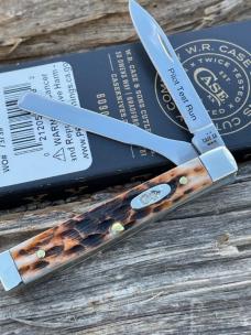 CASE XX ** 2025 AMBER PEACH SEED JIGGED BONE PILOT TEST RUN BABY DOC