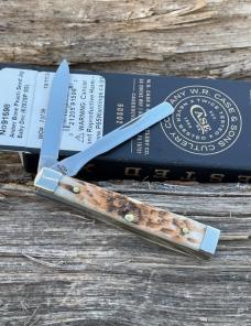 CASE XX ** 2025 AMBER PEACH SEED JIGGED BONE PILOT TEST RUN BABY DOC