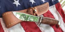 Case xx Fixed Blade Hunter (M366) w/ Leather Wrap Handles w/ Sheath -NOS