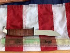 Case xx Fixed Blade Hunter (M366) w/ Leather Wrap Handles w/ Sheath -NOS